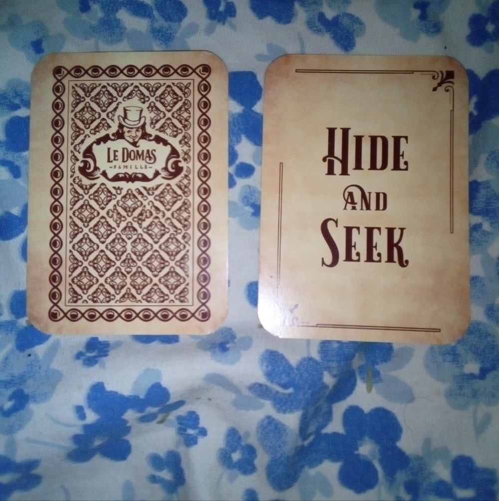 Ready Or not Movie Le Domas Family Hide and Seek Cards